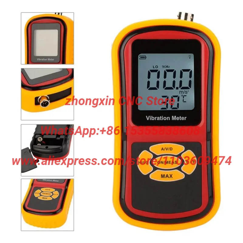 BENETECH GM63B Vibration Meter / Vibration Tester