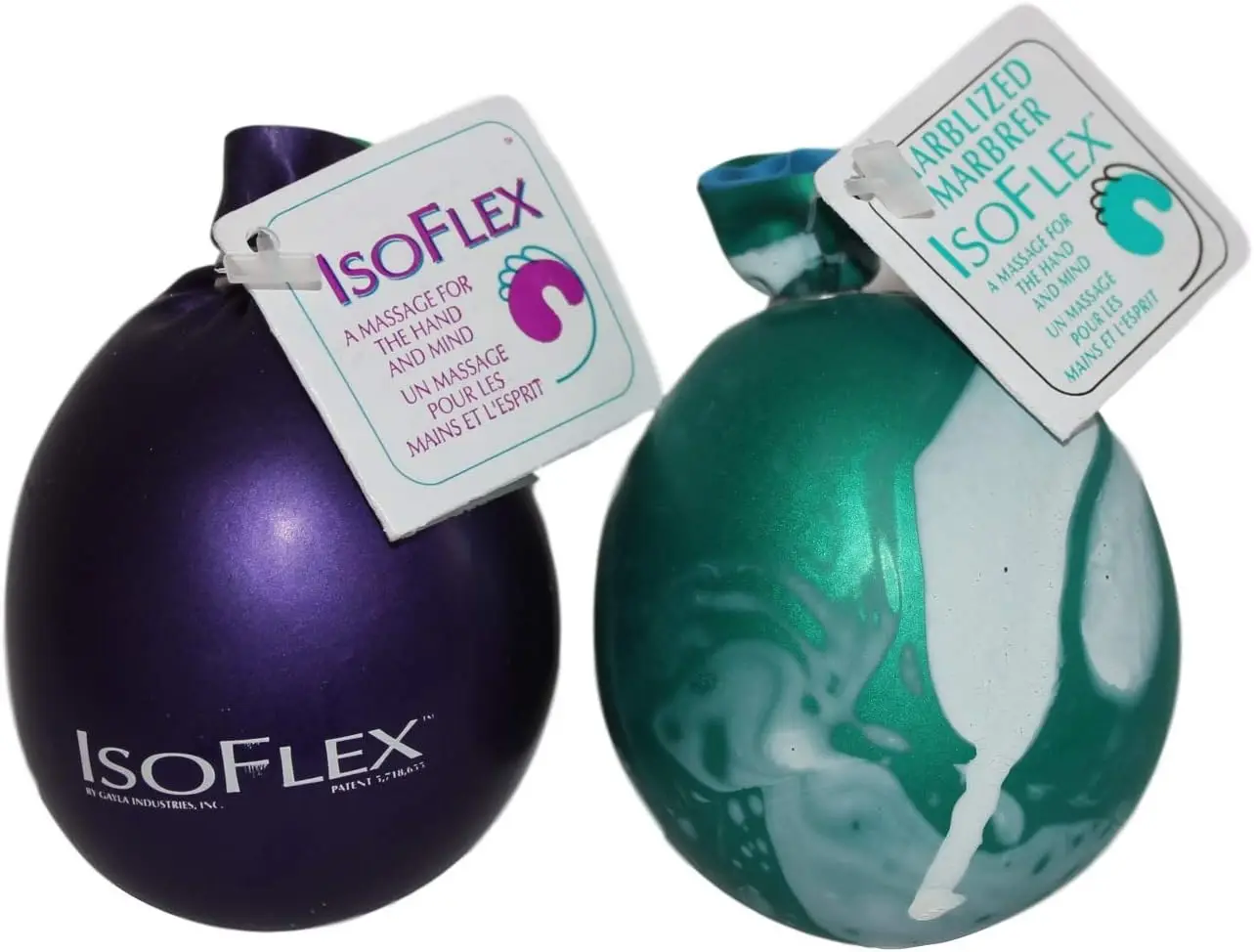 

Hand Therapy Exercise Balls 2 Pack, Stress Relief & Hand Wrist Strengthener for Arthritis, Carpal Tunnel, ADHD, All Ages