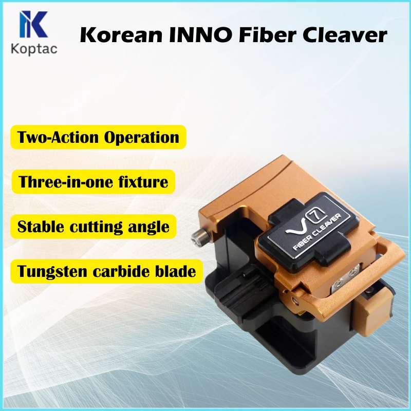 High Precision Korea INNO V7 Fiber Cleaver Fiber Cutter Tool Fiberglass Cutting Tools Cleaver Fiber Optik