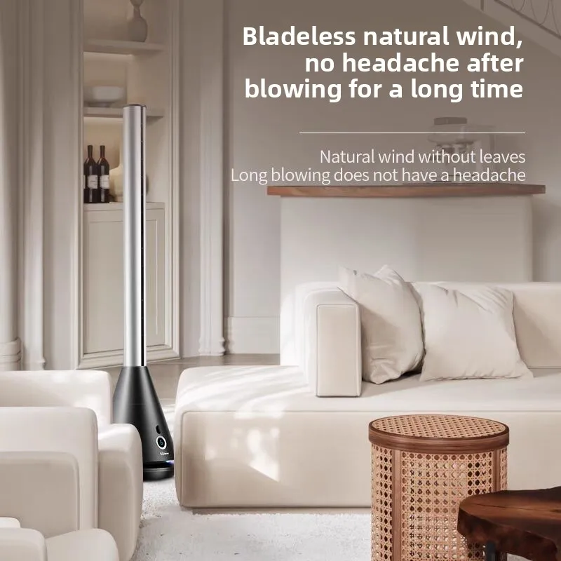 家庭用ブレードレスファンミュート省エネリモコン広角空気供給8速度調整安全アンチピンチハンドオフィス