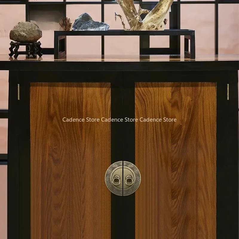 Antique Brass Cabinet Handles Chinese Style Furniture Handle Drawer Knobs Wardrobe Door Pulls Furniture Hardware