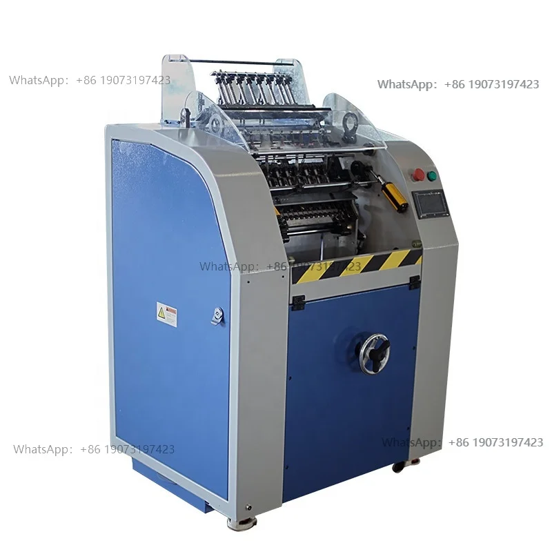 JD-340 Semi-Automatic A4 Book Sewing and Stitching Machine for Exercise Books - Compact Design for Digital Printing Shops