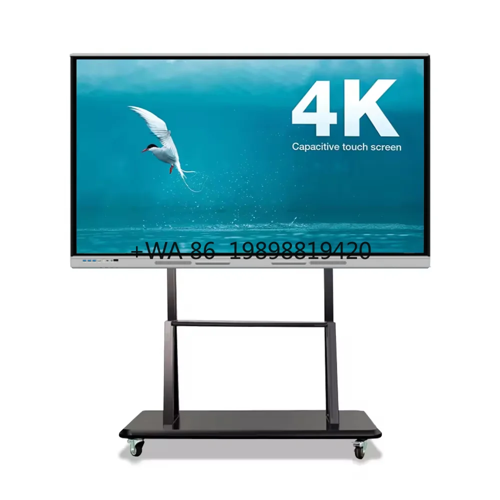 

4k Uhd Interactive Board Interactive Flat Panel Smart Whiteboard 55/65/75/85/86/98/110 Inch 75 Inch Interactive Whiteboard