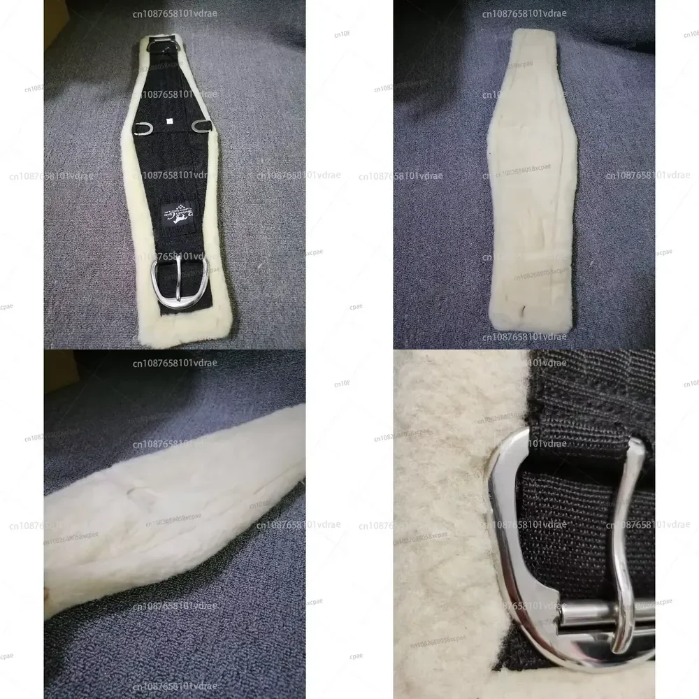 Western Wool Belly Belt Western Saddle FrontBelly Belt Non-slip Anti-burn Saddle Belly Belt