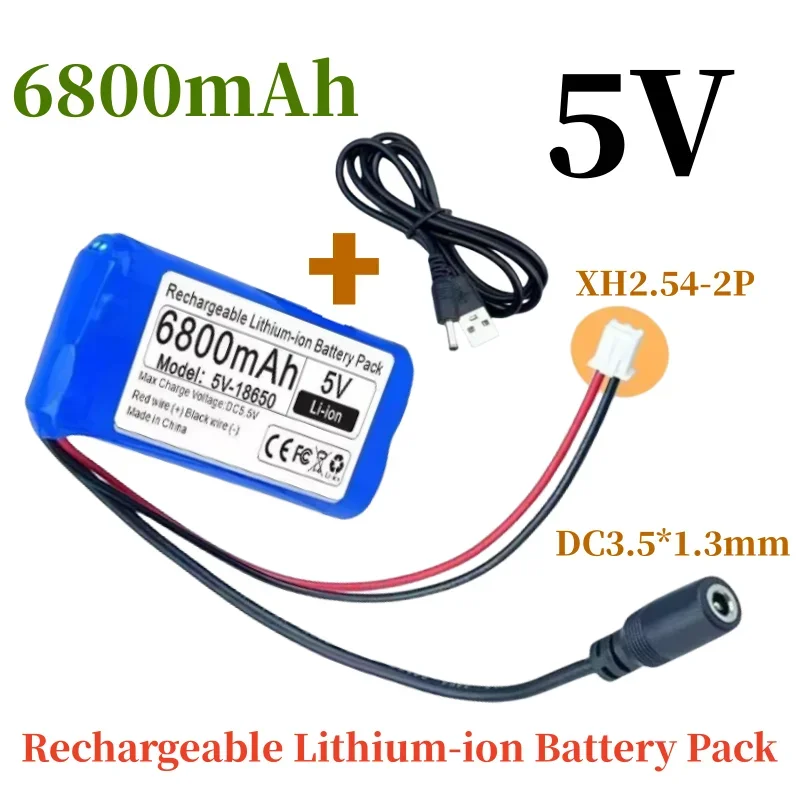 18650 Rechargeable Single Chip Microcomputer for 5V 6800mAh-12800mAh Lithium Battery Outdoor LED Lamp,USB Fan,Bluetooth Speaker