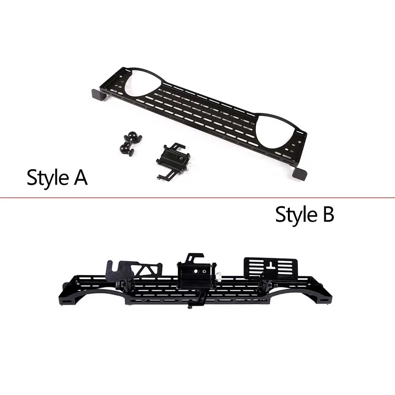 For Land Rover Defender 90 110 2004-2019 Metal Black Car Dashboard Multi-function Storage Frame Mobile Phone Holder Accessories