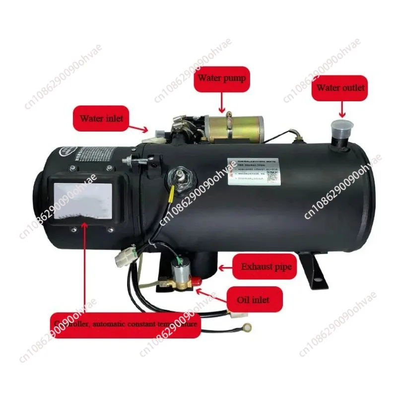 High power diesel water circulation coolant parking heater energy saving