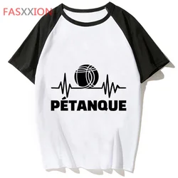 petanque t shirt clothing top harajuku male hop tee funny hip streetwear t-shirt tshirt for men