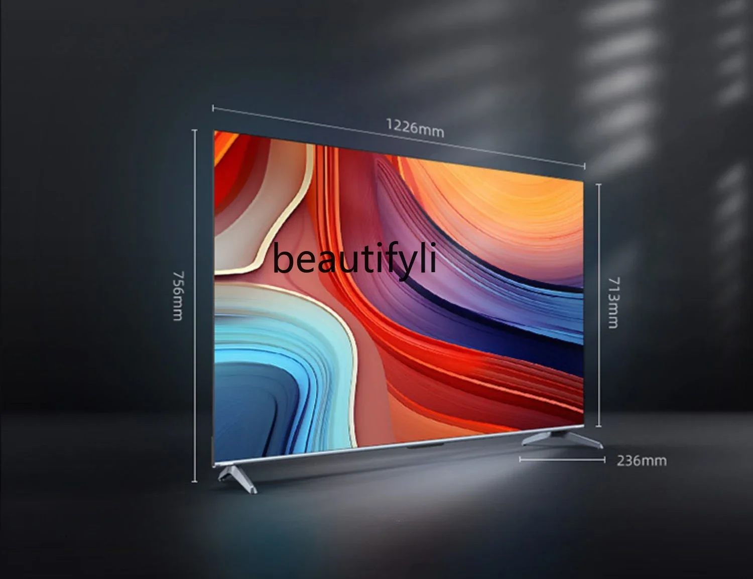 Internet Protocol Television 120Hz High Brush 4K Ultra Clear LCD Living Room TV 1226 756 236mm