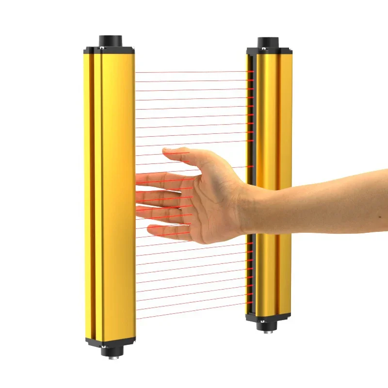 FGM-SN1240L1NC-5 Optical Sensor Punch Protector Fence Light Curtain Switch with Safety Grating Light Curtain