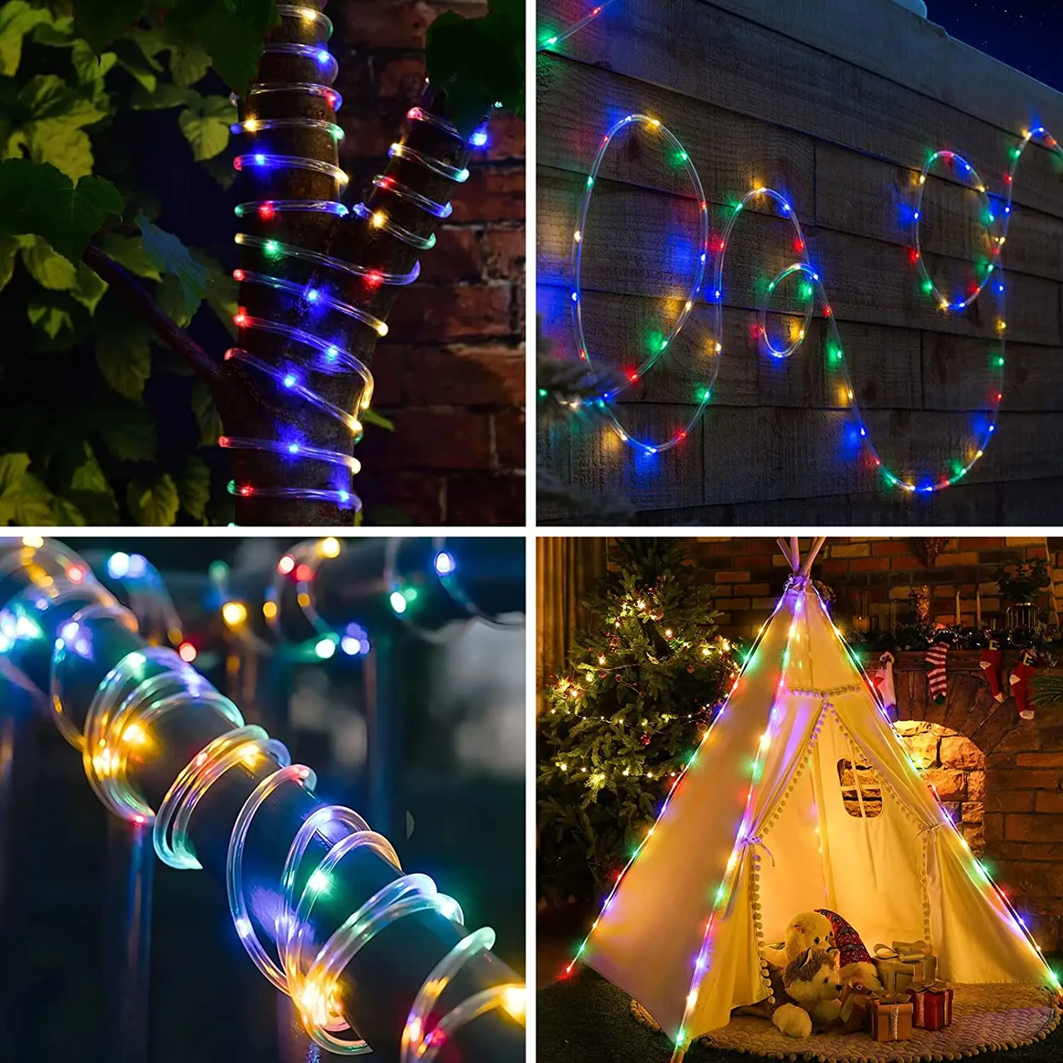 Led Solar String Light 8 Modi Solar Lights Outdoor Waterdichte Kerst Bruiloft Decoratie Fee Tuin Slinger Party Lamp Camp