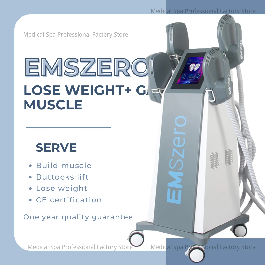

EMS EMSzero Body Sculpting Nova Electromagnetic Sculpt Muscle Stimulator Shaping Equipment for Salon sculpt 6500W Machine