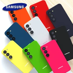 For Samsung Galaxy S24 S23 S22 S21 S20 Plus FE Ultra A53 A52 A73 A72 A15 Silicone Case Shockproof Soft-Touch Back Cover Funda