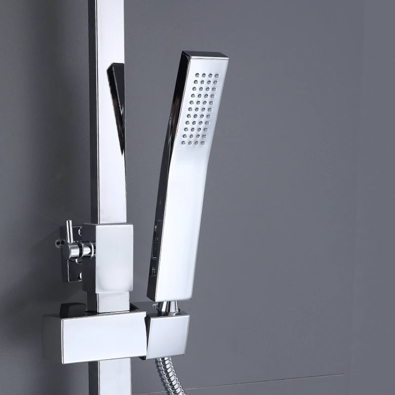 Смеситель для душа, черный/хромированный