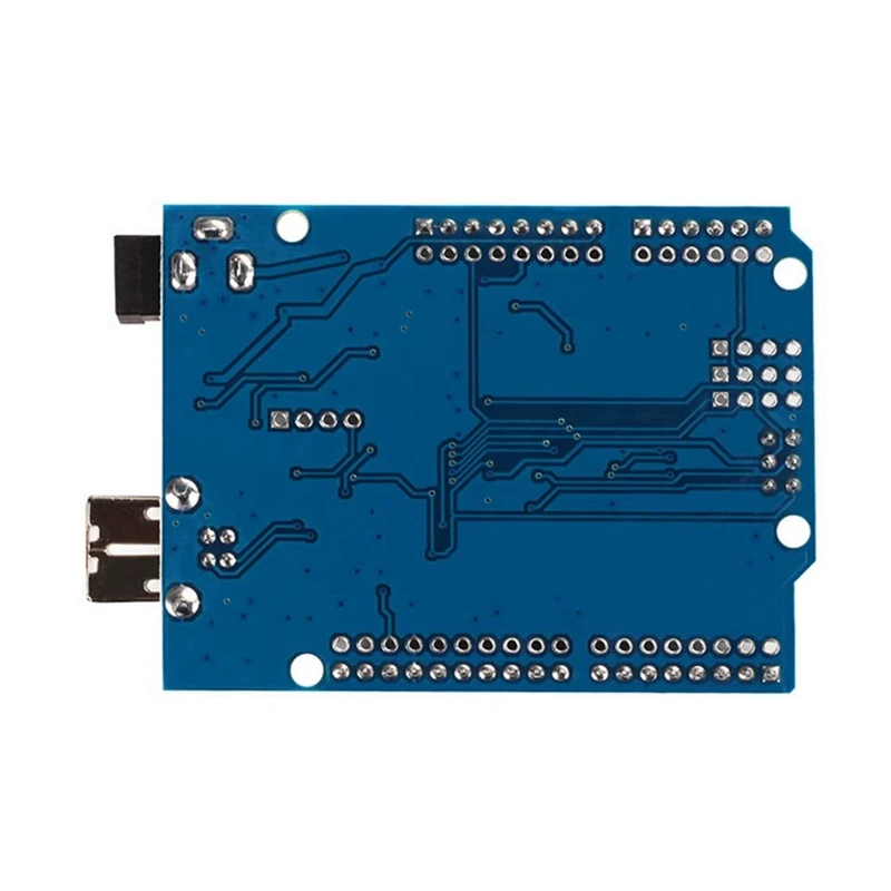 Módulo de placa de desarrollo MCU de placa base UNO R3 con Cable USB y Chip 328P de cabezal de Pin recto de 2,54 Mm
