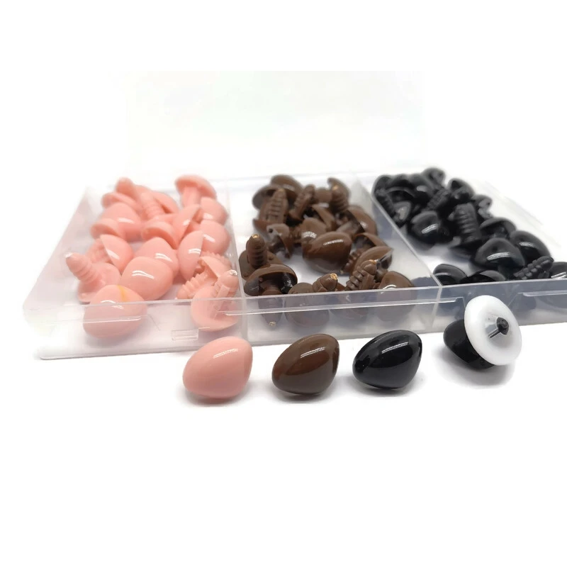 Safety Noses 20mm For Amigurumi Black/Brown/Pink Can Be Chosen Come With Washers