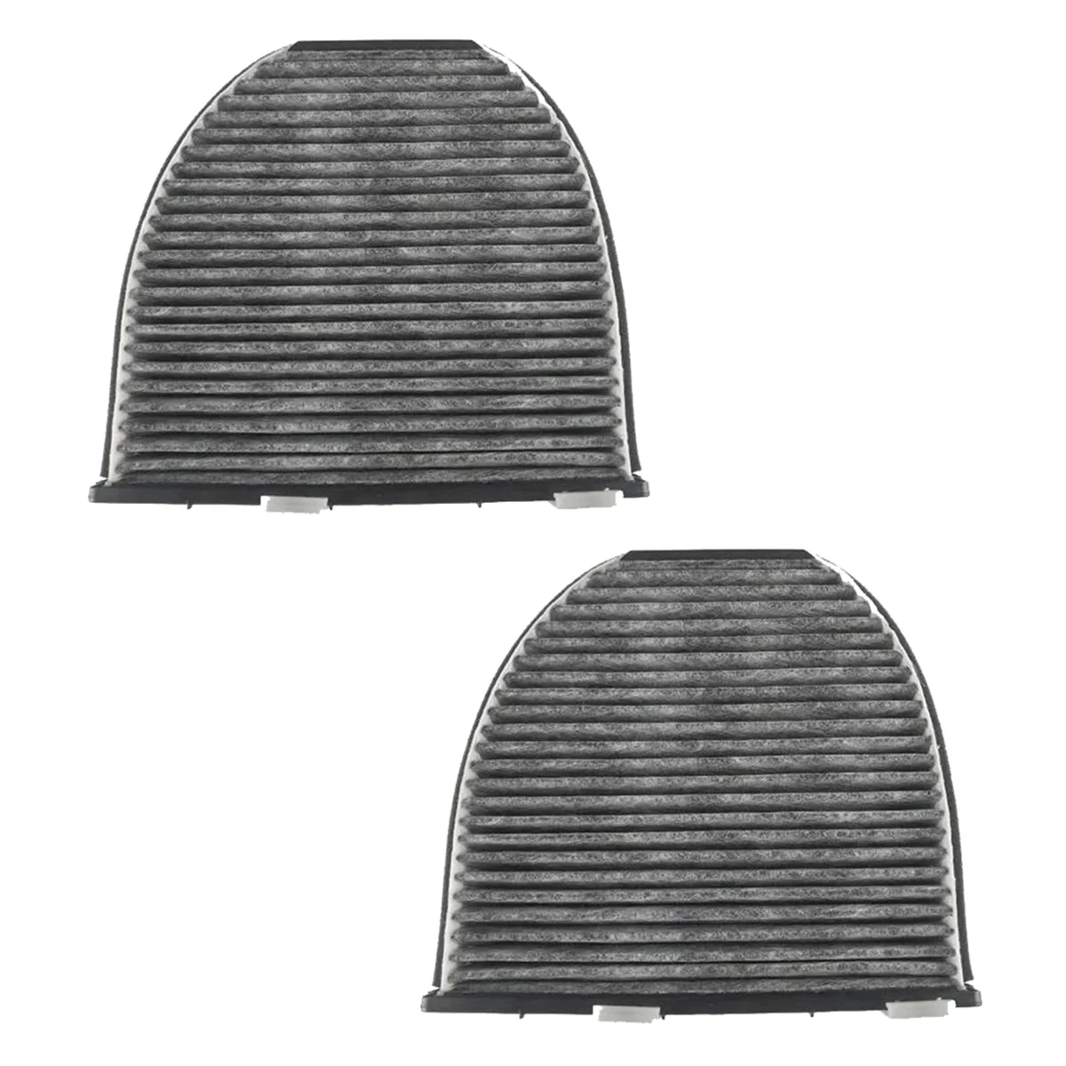 2Pcs Car Cabin Air Filter Cooling System 2128300318 2048300018 for Mercedes-Benz W204 W212 Activated Air Filter