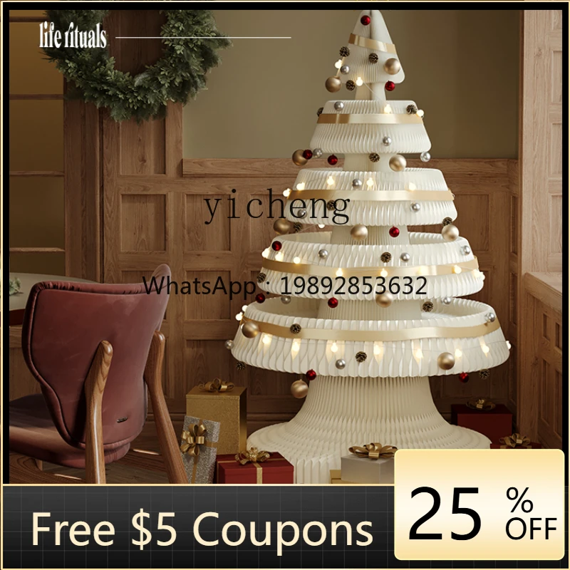 

ZZ ZC Christmas Tree Decoration Mini Christmas Tree Large Foldable Desktop