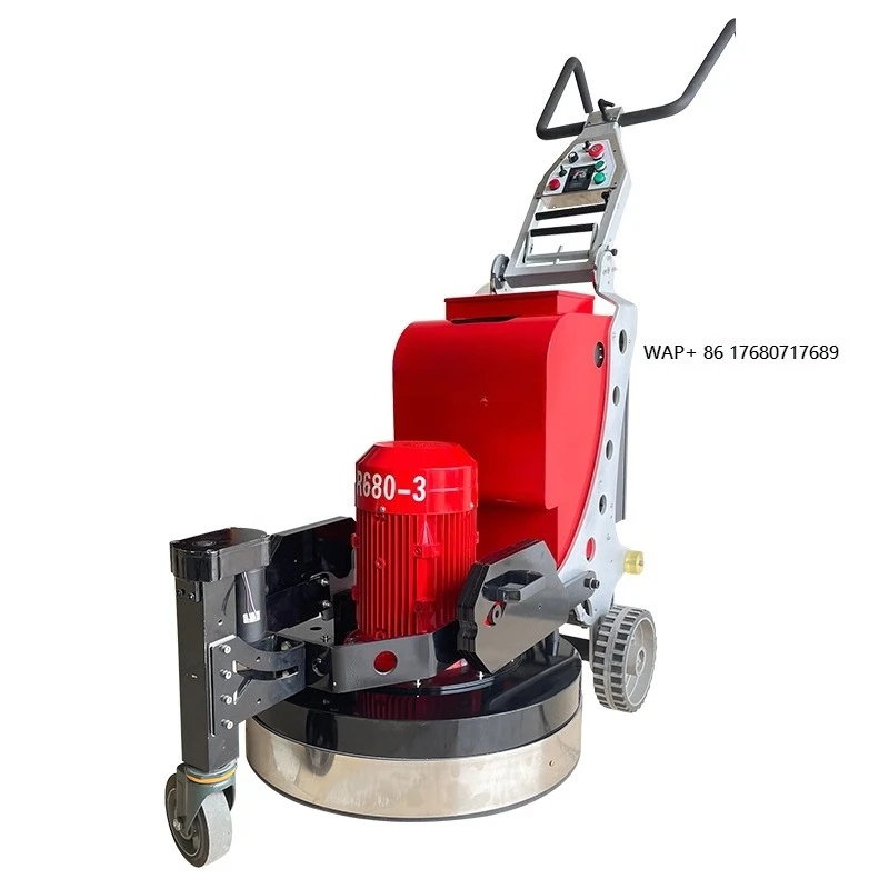Ronlon R68-3 Self-Driven Epoxy Planetary Polisher Floor Grinding Polishing Machine Concrete Grinder