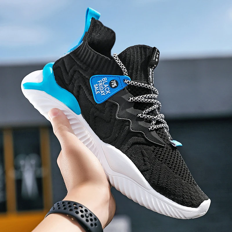 Męskie buty do biegania sznurowane męskie buty sportowe lekkie wygodne oddychające buty do chodzenia Tenis Masculino Zapatillas Hombre