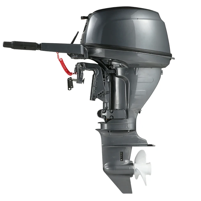 New 15HP 4-Cylinder Air-Cooled Outboard Motors Electric & Gasoline Fuel Manual & Electric Start for Yamaha Boats on Sale