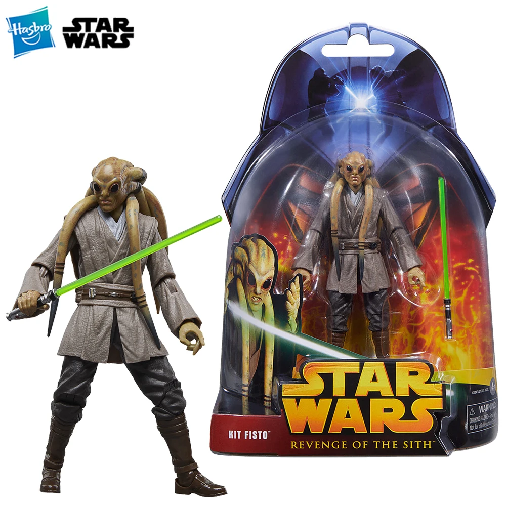 

[In-Stock] Hasbro Star Wars The Black Series Kit Fisto (REVENGE OF THE SITH) 6-Inch-Scale Action Figure Model Ornament Toys