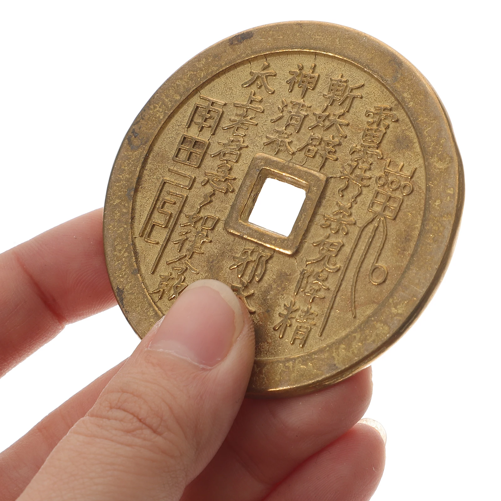 

Chinese Zodiac Copper Vintage Brass For Diy Decoration Lucky Charms Fengshui Currency Style Fortune