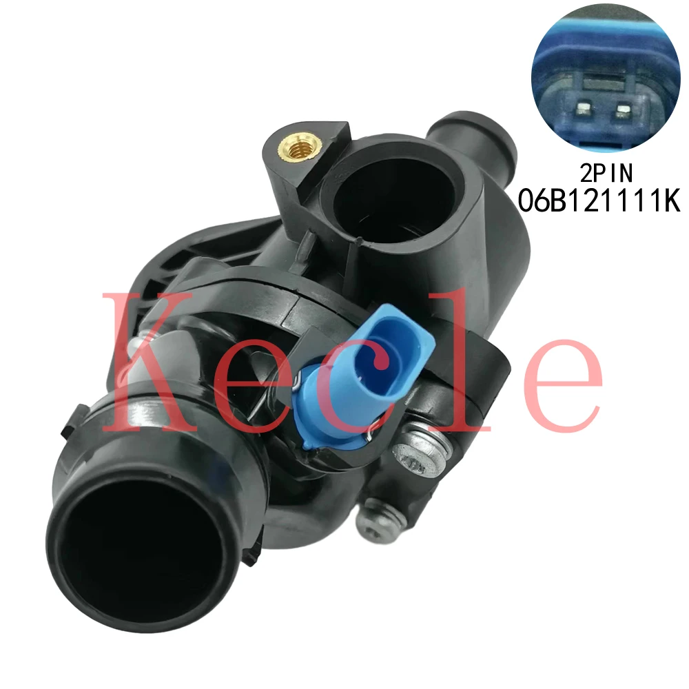 Conjunto de termostato eletrônico 1.8T para VW Passat Audi A6 S6 A4 S4 06B 121111 K 06B 121111 G 06B 121111 D