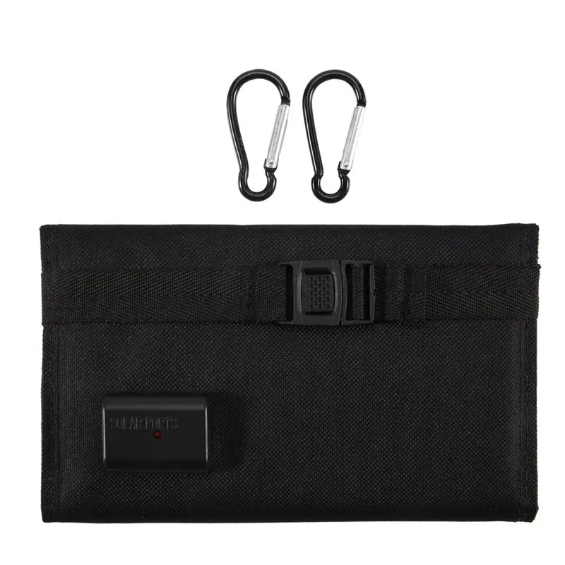 A01F-Foldable Solar Panel Solar Cell With USB Output Solar For Camping Cell Phone Tablet Devices Power Bank