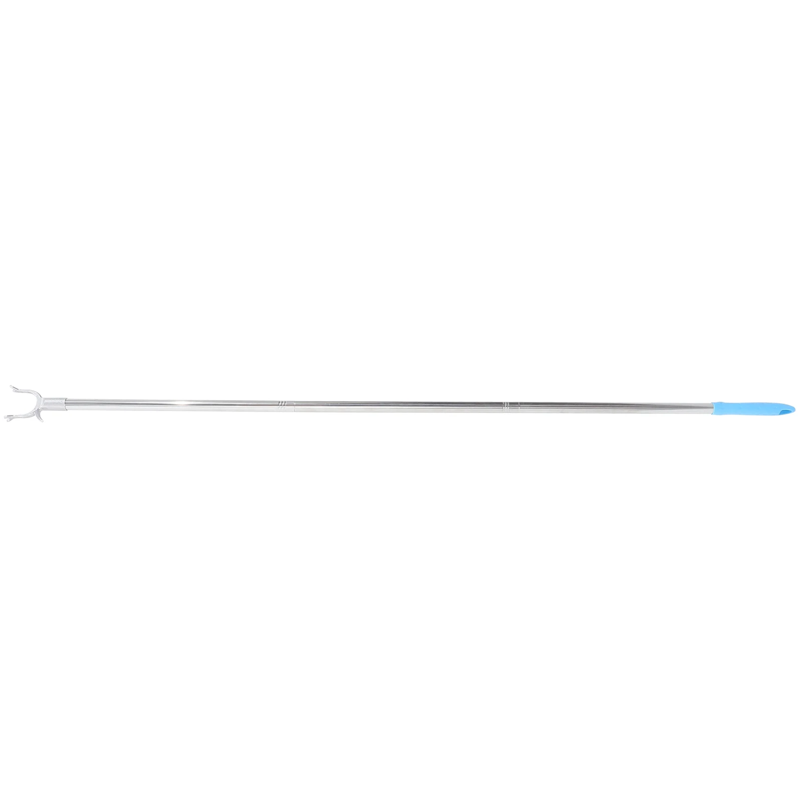 

1pc Indoors Clothing Pole Stainless Steel Reach Clothes Pole Sleek Stylish Hard Smooth Everyday Use