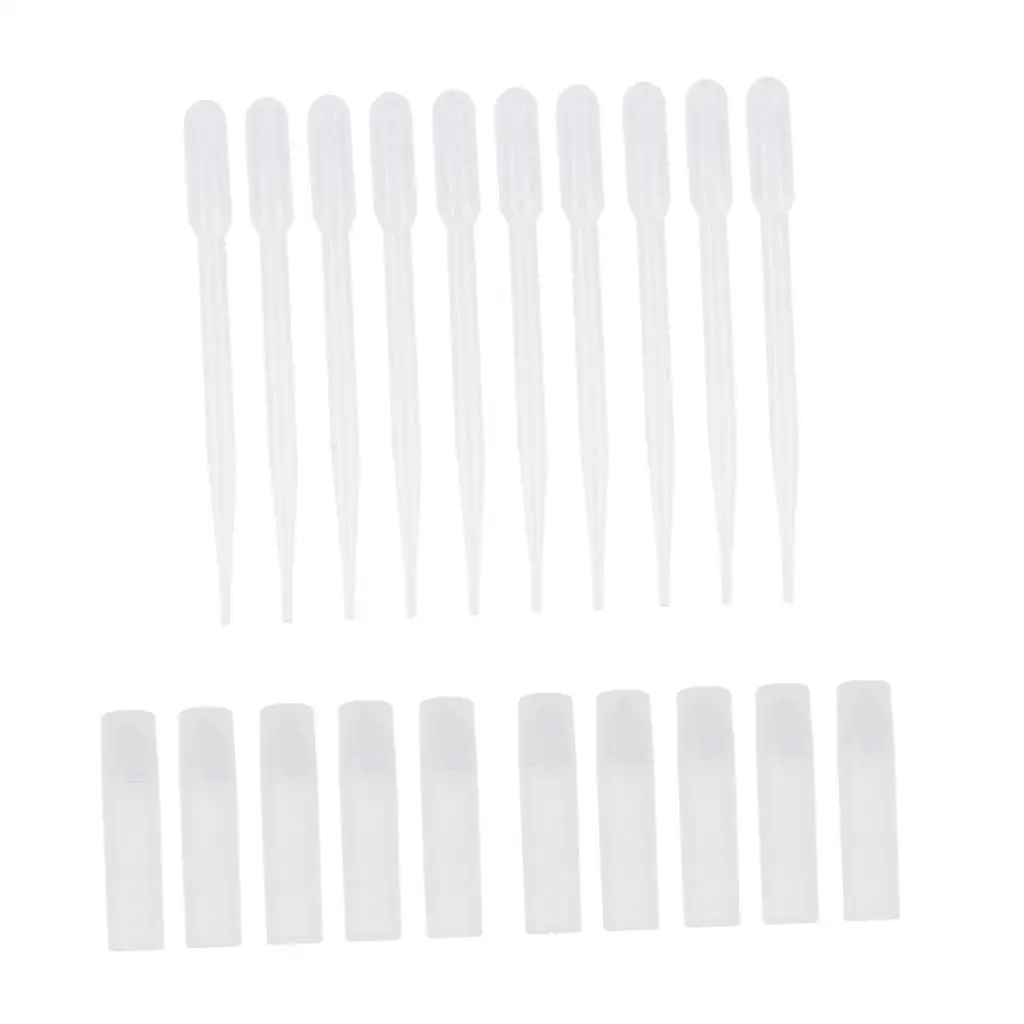 Roll-on Bottles Lot 5ml 10ml PET Material Clear Refillable Perfume Containers with Pipettes for Personal Travel