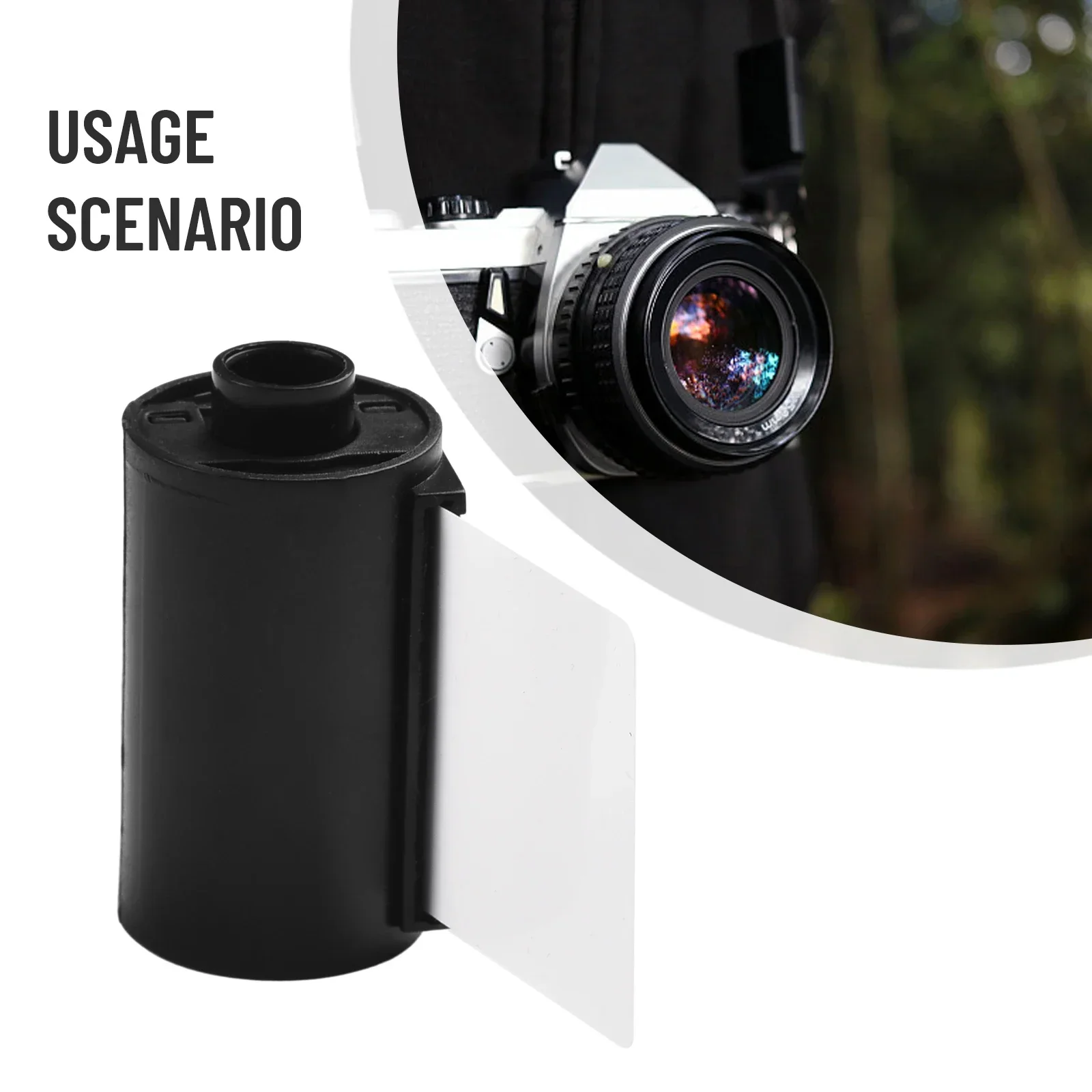 35MM Empty Film Cartridge Case Photo Roll Case Container Empty Film Cartridge Case For Repacking Film Album Cassette