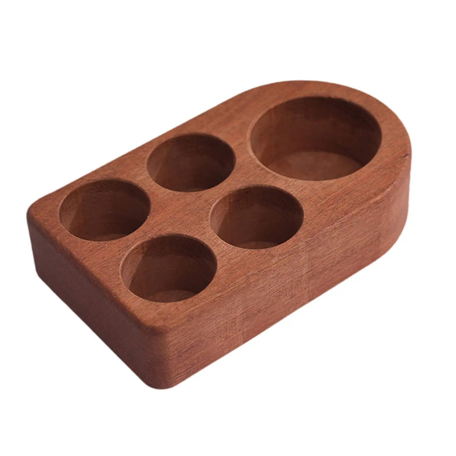 3/5/7 ثقوب خشبية رف عرض الزيوت العطرية حامل تخزين طلاء الأظافر العطور لمنظم سطح الطاولة لمتجر المنزل