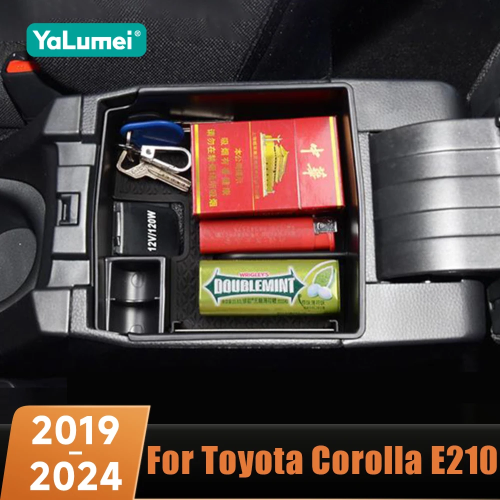 Für Toyota Corolla E210 2019 2020 2021 2022 2023 2024 Hybrid Auto Konsole Armlehne Container Lagerung Box Refit Trim zubehör