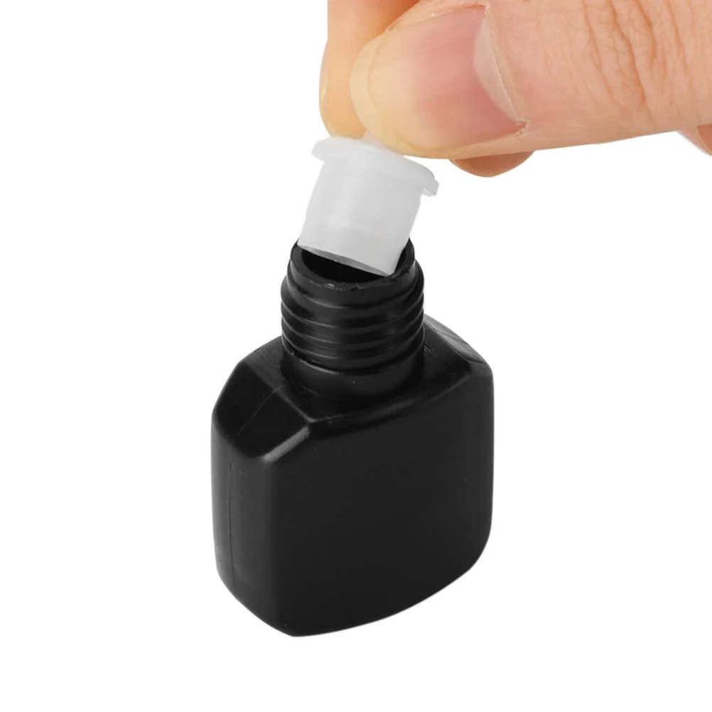 

10Sets Grafting Eyelash Glue Empty Refillable Bottles Leakproof Storage Container Portable Eyelash Glue Bottle for Home Travel