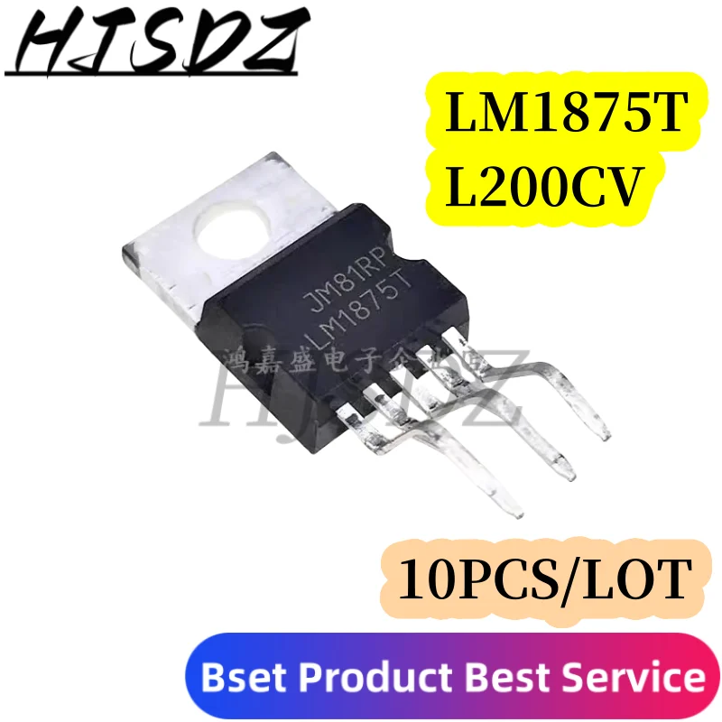 

10 Uds. LM1875T LM1875 L200CV L200C TO220-5 TO220 20W Audio plnuevo original
