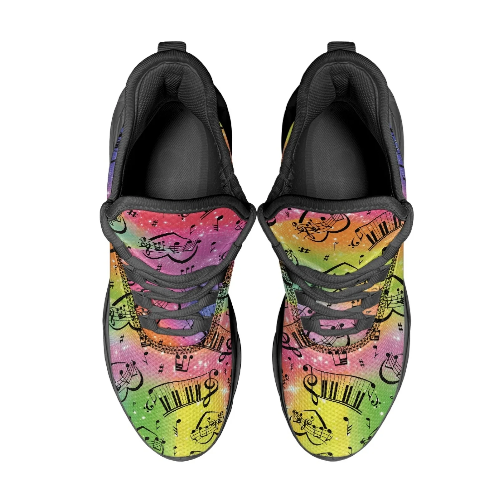 PENSTROLL Music notes Lightweight Mens Running Shoes Athletic Shoes for Students Casual Men's Trail Running Shoes