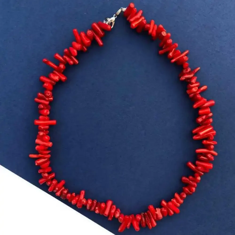 

Fashion Red Coral Branch Earrings Necklace Bracelet Set Reiki Amulet Zodiac Necklace Dragon Quartz Craft Jewellery Clavicle