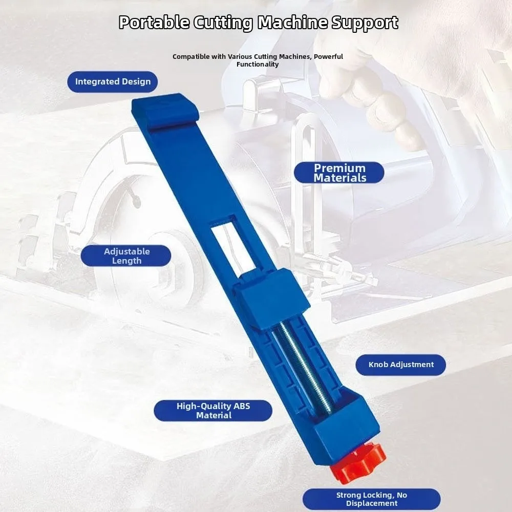 Durable Adjustable Circular Saw Guide ABS Precision Cutting Machine Base Guide Wood Cutting Guide Woodworking Tools