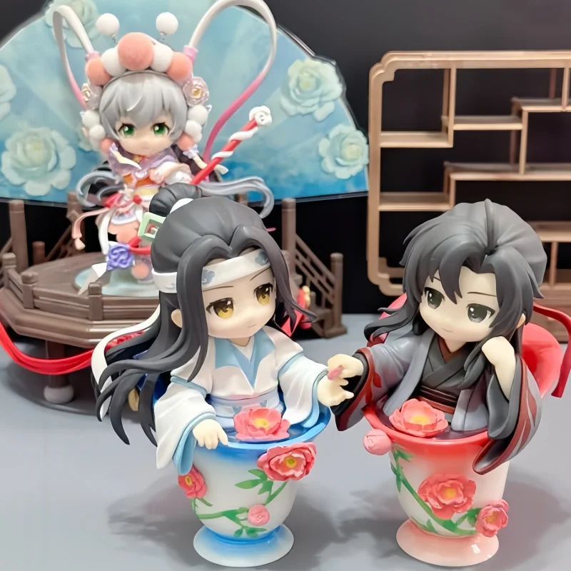 

Подлинная портфоровая серия Mo Dao Zu Shi Bloom Rhythm Wei Wuxian Lan Wangji, слепая коробка, милая фигурка, загадочная коробка, аниме, подарочная игрушка