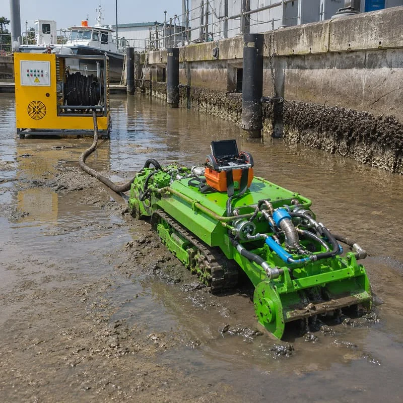 Customized Sewer Cleaning Robot Remote Control Dredging Machine Hydraulic Crawler Equipment for Sludge Removal Operations