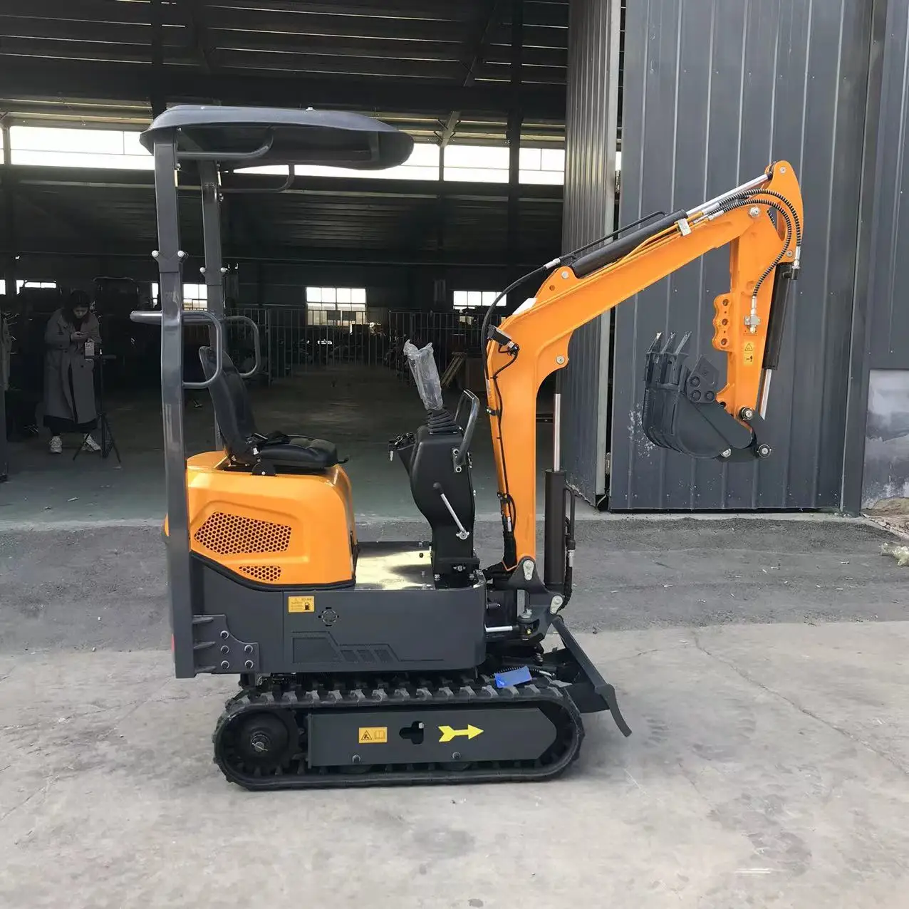 1 Ton Excavators CE/EPA Compact Mini Hydraulic Digger Excavators CE Customized Mini Excavator Mini Digging Mini Excavator