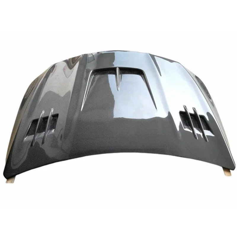 قطع غيار السيارات غطاء محرك السيارة من ألياف الكربون غطاء السيارة #4