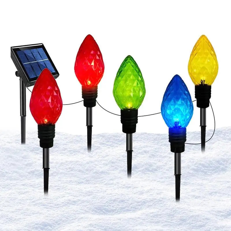 

Pathway Lights Solar Powered 5X Solar Powered Garden Pathway Lights Solar Garden Light Long Lasting Outdoor Lighted Stake