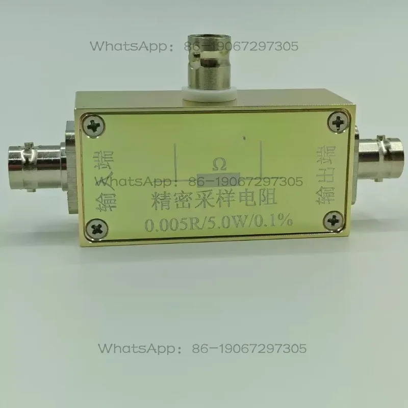 Sampling Resistor, Divider Resistor Box, Shielded Housing, Interface BNC