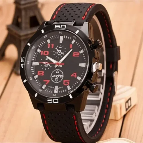Imagen 2 del producto Relojes de cuarzo con fecha a la moda para hombre, reloj de pulsera deportivo con cronógrafo de lujo para hombre, reloj de pulsera Hodinky Masculino