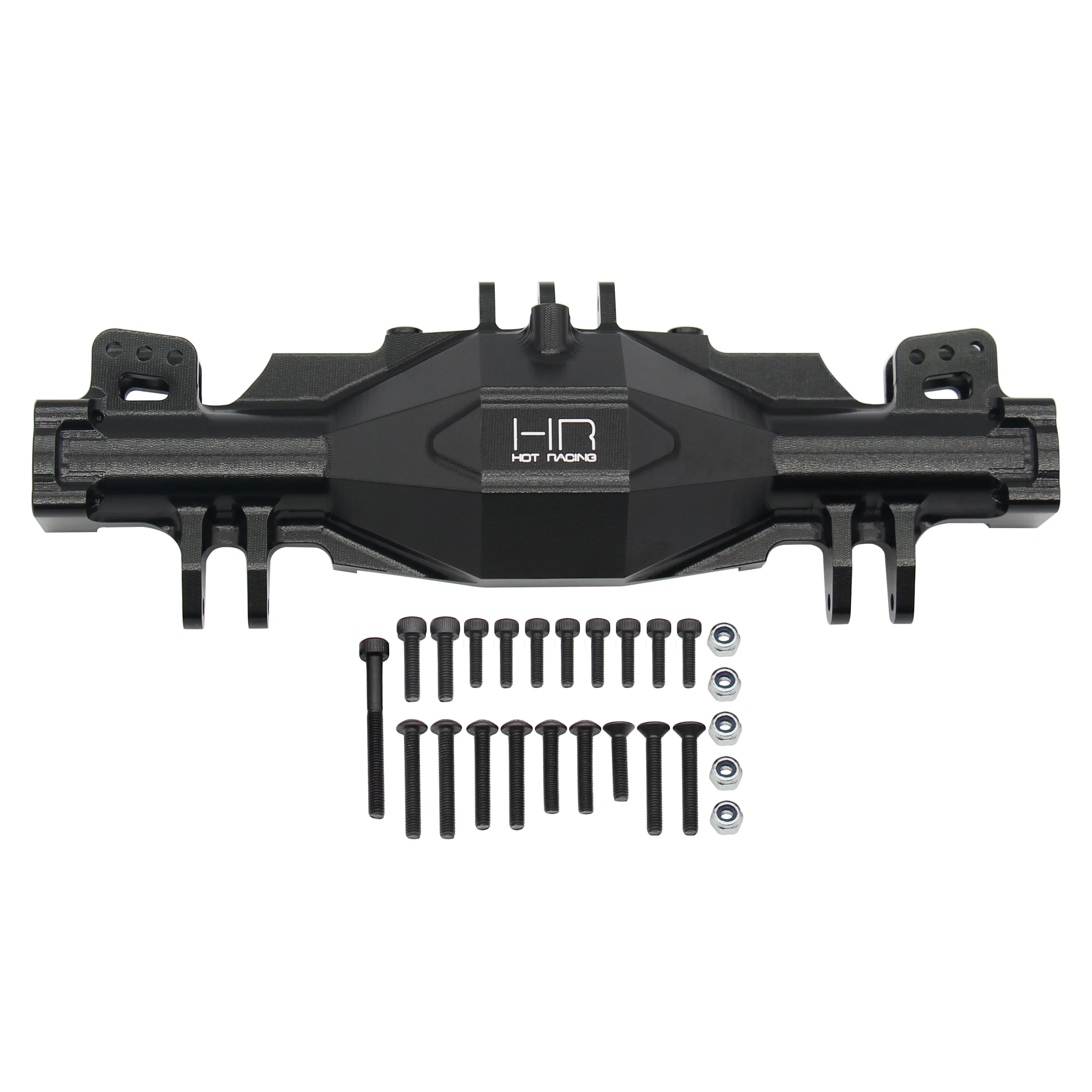 

HR Losi LMT Monster Truck aluminum alloy front and rear universal axle housing can be changed to four-wheel steering