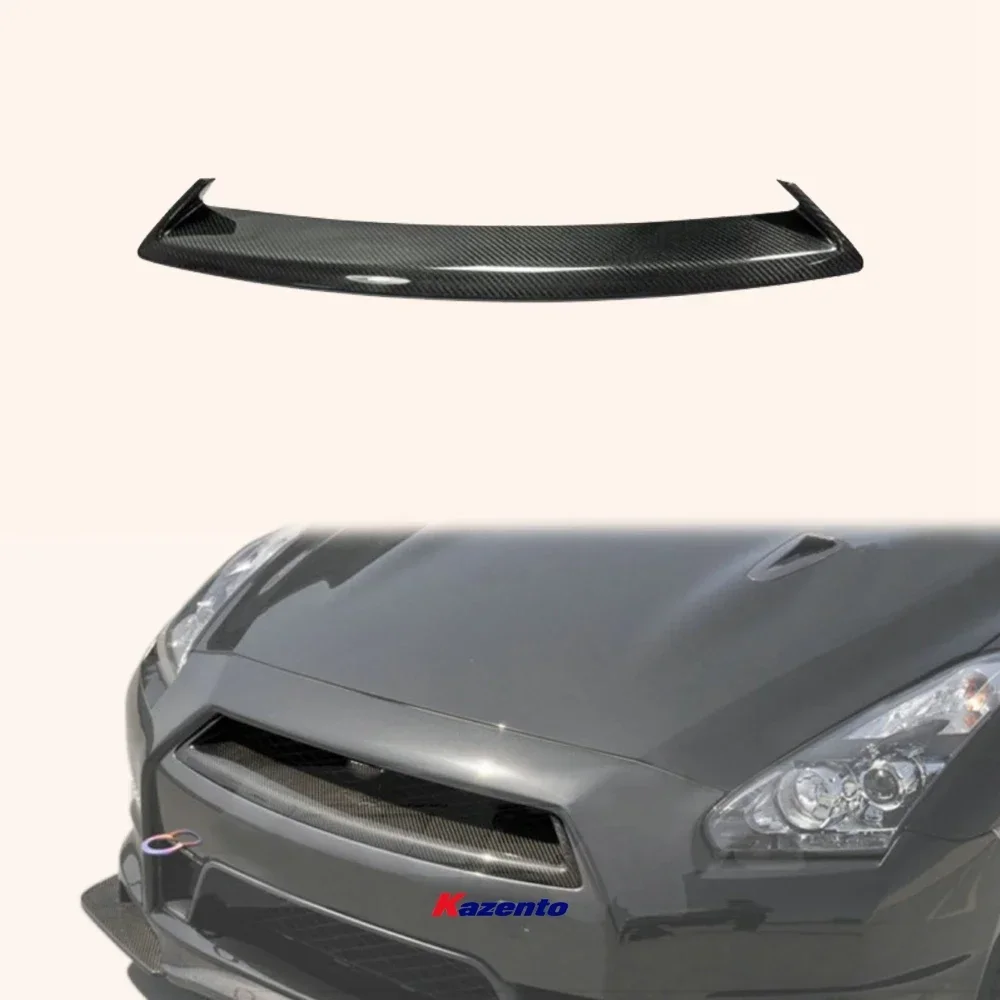 

For Nissan R35 GTR 2012-2016 OE Style Front Bumper Hood Grille Grill Carbon