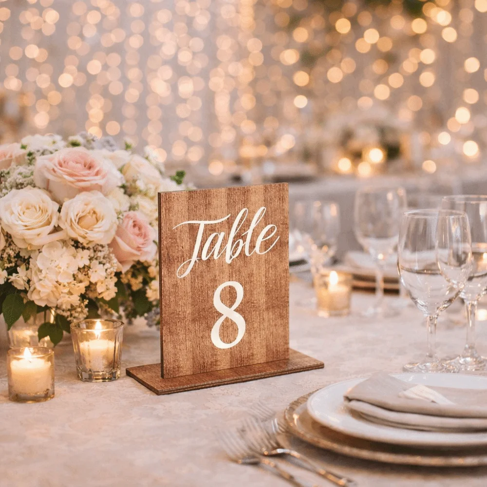 

Двусторонние номерки для свадебных столов: прочные винтажные таблички с номерами 1-20, текстурированные карточки для обеденного стола