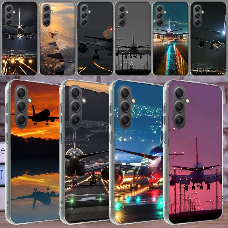 Airport Shuttle Transportation Case For Phone Samsung Galaxy A12 A22 A32 A52 A52S A13 A23 A33 A53 A14 A24 A34 A54 5G A73 A42 A9